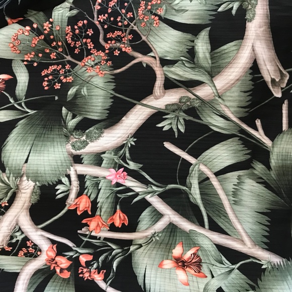 H&M Green Floral Mini Dress - Picture 10 of 13